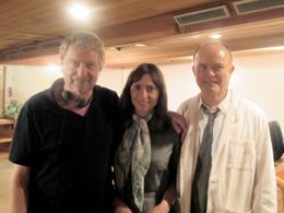 With Angela Oakenfeld and Kurtwood Smith on Men in a Box