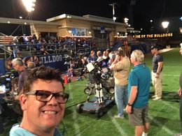 On location for Bella and The Bulldogs for Disney Channel