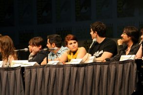 Kieran Culkin, Jason Schwartzman, Anna Kendrick, Brandon Routh, and Satya Bhabha at an event for Scott Pilgrim vs. the W