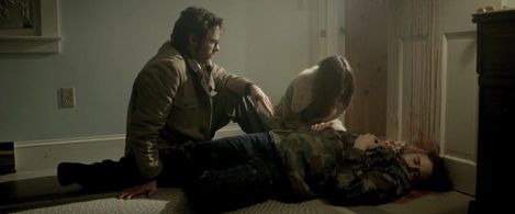 Dean Cates, Brian Morvant, and Lauren Ashley Carter in Pod (2015)