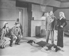 Kirk Alyn, Tommy Bond, Carol Forman, George Meeker, and Noel Neill in Superman (1948)