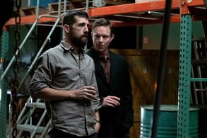 Matthew Alan and Carter Hudson in Snowfall: Fault Lines (2022)