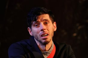 Alex Montaldo as Thomas magill in 'Misterman' by Enda Walsh directed by Graydon Gund. NYC performance