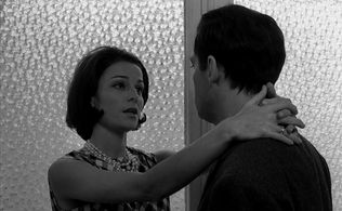 Maurice Ronet and Léna Skerla in The Fire Within (1963)