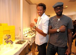 Raymond T Williams and the late Nelsan Ellis