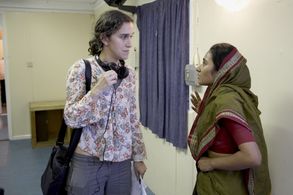 Sarah Gavron and Tannishtha Chatterjee in Brick Lane (2007)
