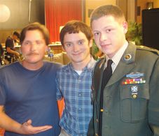 Anthony Jennings, Elijah Wood, and Emilio Estevez