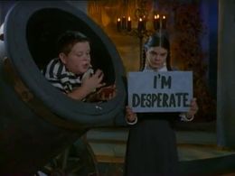 Nicole Fugere and Brody Smith in The New Addams Family (1998)