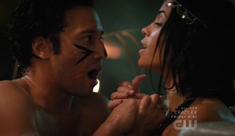 Jenna Dewan and Jesse Rath in No Tomorrow (2016)