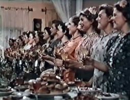 Nina Agapova in Miners of the Don (1951)