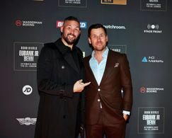 Darren Barker and Tony Bellew at an event for DAZN Boxing (2015)