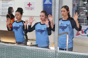 Cierra Ramirez, Amanda Leighton, and Arden Belle in The Fosters (2013)