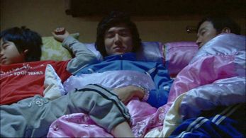 Ahn Suk-hwan, Park Ji-bin, and Lee Min-Ho in Boys Over Flowers (2009)