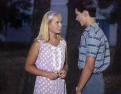 Natalya Bogunova and Nikolay Burlyaev in Malchik i devochka (1966)