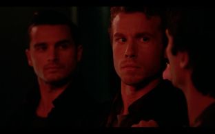 Kaiser Johnson with Michael Malarkey and Ian Somerhalder in The Vampire Diaries