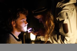 Emile Hirsch and Robin Mathews