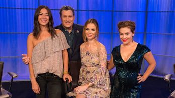 Alyssa Milano, Isaac Mizrahi, Georgina Chapman, and Rebecca Minkoff in Project Runway All Stars (2012)