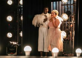 Simone Recasner and Stanley Glover in The Big Leap (2021)