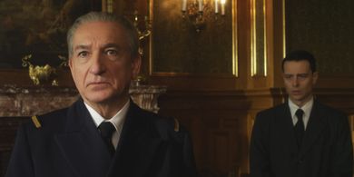 Ben Kingsley and Shane Taylor in Walking with the Enemy (2013)