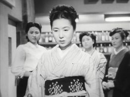 Kikuko Hanaoka, Kyôko Kagawa, Kinuyo Tanaka, and Kiyoko Tsuji in Ginza Cosmetics (1951)