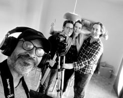 Jess Blackwell, Nicolas Kadima, Stephen Chambers, and Martin Baker