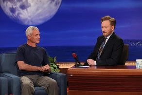 Conan O'Brien and Jeremy Wade in Conan (2010)