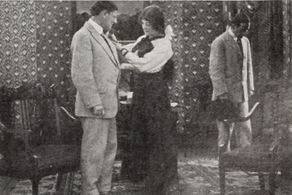 Gilbert M. 'Broncho Billy' Anderson and Gladys Field in The Sheriff's Chum (1911)