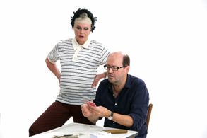 Lydon directs Joanna Lumely