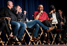 At the premiere of The Assassin's Code