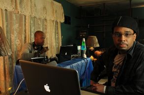 Andre´ Joseph as Jeff Willis and Reginald L. Barnes as Eddie Mathis in Night Stream.