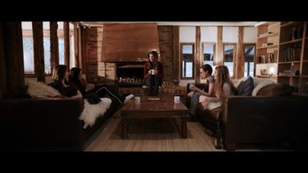 Maria Taylor, Natasha Tosini, Natasha Rose Mills, Danielle Ronald, and Amber Doig-Thorne in Winnie the Pooh: Blood and H