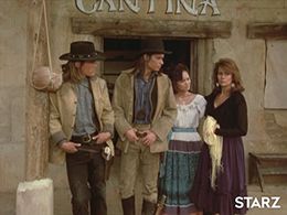 Josh Brolin and Gregg Rainwater in The Young Riders (1989)