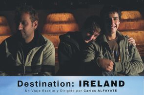 Albert, David and Fran in Montjuïc, Barcelona