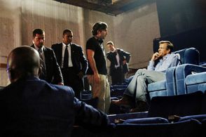 Dennis Quaid and Paul Weitz in American Dreamz (2006)