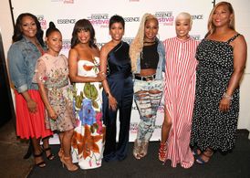 Jada Pinkett Smith, Queen Latifah, Mary J. Blige, Monica, Niecy Nash, and Tamron Hall
