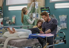 Matt Czuchry and Madison Johnson in The Resident: Now You See Me (2022)