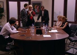 Olga Ostroumova, Yuliya Rutberg, Georgiy Taratorkin, Ilya Lyubimov, Grigoriy Antipenko, and Olga Lomonosova in Ne rodis 