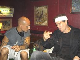 Kevin Bacon and Hector Atreyu Ruiz