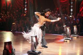 Karina Smirnoff and J.R. Martinez in Dancing with the Stars (2005)
