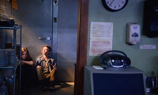 Colin Ford and Mackenzie Lintz in Under the Dome (2013)