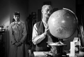 Barbara Lass and Stanislaw Milski in Eva Wants to Sleep (1958)