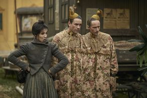 Jaroslav Plesl, Jana Plodková, and Václav Neuzil in The Watchmaker's Apprentice (2019)
