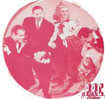 Richard Byron, Judy Clark, Roger Pryor, and Constance Worth in The Kid Sister (1945)