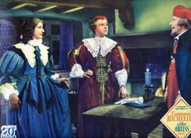 George Arliss, Katharine Alexander, and Violet Kemble Cooper in Cardinal Richelieu (1935)
