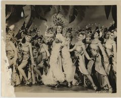 Alma Carroll, Connie Evans, Adele Mara, Gertrude Messinger, Shirley Patterson, Ezelle Poule, and Lupe Velez in Redhead f
