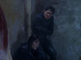 Neil Roberts and Tracy Waterhouse in Nick Fury: Agent of Shield (1998)