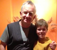 Ron James with Richard Davis