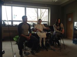 Kingdom Come interview behind the scenes with Ry Barret and Camille Hollet French and Ellie O'Brien