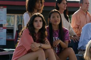 Kylie Liya Page and Ella Rubin in The Girl from Plainville (2022)