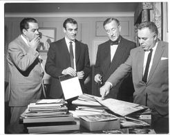 Sean Connery, Ian Fleming, Albert R. Broccoli, and Harry Saltzman in Everything or Nothing (2012)